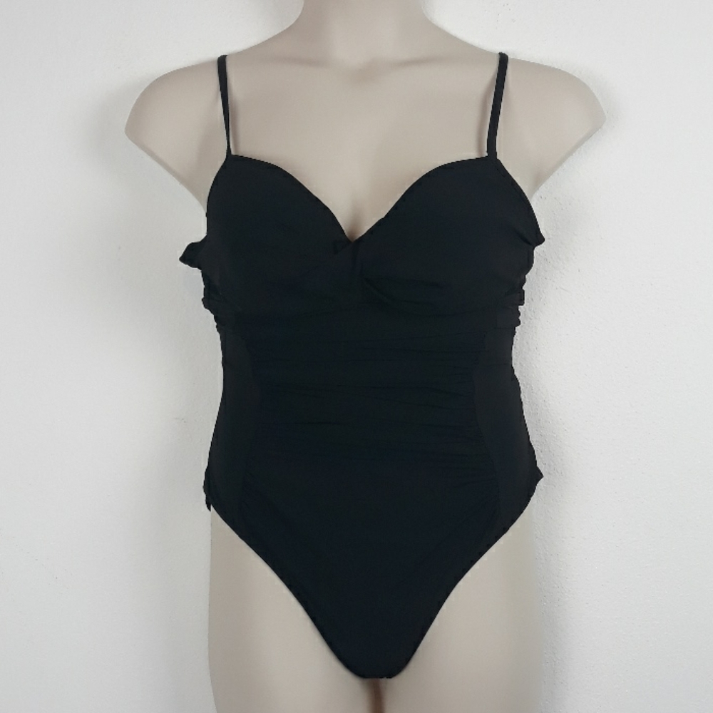 ASSETS PUSHUP UNDERWIRE TUMMY CONTROL SWIM